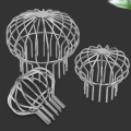 Miniatyrbilde 2 av 4: 304 rustfritt stål netting kabeldeksel tak og gulv lekkasje anti-tilstopping filter netting deksel netting deksel,
