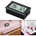 Miniatyrbillede 3 af 5: Mini digitalt LCD termometer Hygrometer Temperatur fugtighedstester (3 STK)