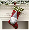 Miniatyrbild 5 av 5: Julstrumpa Hängmantelstrumpa, Presentpåse Godispåse, Tomte, 2st LYCXAMES
