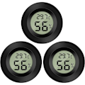Miniatyrbilde 1 av 5: Mini Digital LCD termometer Hygrometer Temperatur Fuktighet -50~70 ℃ 10%~99% RH for reptil inkubator luftfukter (6 stk.