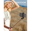 Pikkukuva 4 / 5: Bluetooth Selfie Stick, 3 in 1 Selfie Stick -jalusta Bluetooth Selfie Stick Jatkettava teleskooppinen säädettävä monopodilla