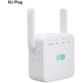 Miniatyrbild 1 av 5: Vit europeisk EU-förordning Network Repeater 300M Wireless Signal Booster Network Booster,