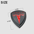 Pikkukuva 5 / 7: Biltillbehör ja Tesla Panel - 3D metallskylt / Bildekal / Asennus / Toiminta Dress Ups ja tillbehör För Tesla Model X Model 3 Model S Model Y Black