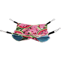 Pikkukuva 1 / 5: Hammock Pet Hammock Nest Double Canvas Hammock Hamster My Neighbor Totoro Ferret Hammock 34 * 34 (vesimeloni)