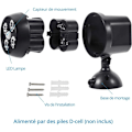 Miniatyrbilde 3 av 5: Utelampe med bevegelsessensor Vanntett, Led flomlys med trådløs sensor, Sikkerhet utelys for trapper, hall