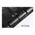 Miniatyrbilde 5 av 5: Radiator Radiator for 14-tommers bærbar datamaskin kjølebase for bærbar datamaskin (cool ya black)