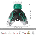 Miniatyrbillede 2 af 4: Zinklegering 3/4" Y-gevind fitting, havevandingsvandafspærringsventil Vandrørfitting, European StandardGroupM