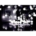 Miniatyrbillede 3 af 3: 50LED 7M Solar String Lights Udendørs, Hvid, 8 Modes Dæmpbare dekorationslys til havens soveværelse jul