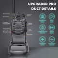Miniatyrbild 2 av 5: Professionell Long Range Walkie Talkie 16 radiokanaler, LED888s