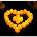 Miniatyrbilde 1 av 5: LED-stearinlys, realistiske voks-flammeløse lys med timer og batterier inkludert, perfekt for bryllup, fest, jul [2