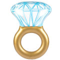 Miniatyrbilde 1 av 4: Oppblåsbar Diamant Svømmering Diamantring Edelsten Ring Voksen Svømmering 140X120cm
