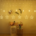 Pikkukuva 2 / 5: Koristevalot LED-sisustus Juhlava Pentagram Star String Lights (väri)