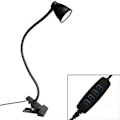 Miniatyrbillede 2 af 5: Medium 1 stykker stue soveværelse øjenbeskyttelse led clips lampe usb clip bordlampe læse og lære fylde lys led