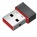 Miniatyrbild 1 av 5: 2ST RTL8188 litet trådlöst nätverkskort 150M extern dator 802.11n mini USB