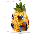 Miniatyrbillede 3 af 5: Ananas hus med æske simulation harpiks håndværk tegneserie animation akvarie landskabspleje