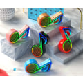 Miniatyrbillede 5 af 5: Bluetooth-højttaler, skrivebordslyd med lille note, trådløs farverig RGB-belysning (blå),