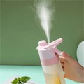 Miniatyrbild 3 av 3: 700 ml sprayvattenflaska Bärbar drickskopp med stor kapacitet