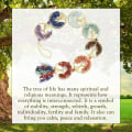Pikkukuva 4 / 5: 7Chakra Ornament Tree of Life Riippuva kivikoristelu Chakra Riippuva Jooga Koriste Auto/Puutarha/Ikkuna Elämän Puu Ornamentti，
