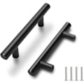 Miniatyrbilde 1 av 5: 2 stk skaphåndtak, skuffehåndtak, aluminiumslegering (svart, hullavstand: 160 mm) GroupM