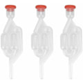 Pikkukuva 1 / 5: Fermentation Bung Plus Stopper Fermentointiputket Muoviset kuplilaitteen käymispakoventtiilit SAS Airlock Bubbler Transpa