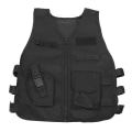 Miniatyrbilde 1 av 5: Ekte person cos kyllingvest taktisk vest ytelsesklær utendørs spill taktisk uniform (svart L)