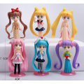 Miniatyrbild 2 av 3: Kreativ födelsedagstårta sitter på månen Sailor Moon figur fast vatten ismåne bakning prydnader bilprydnader (10 stycken)