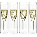 Miniatyrbild 1 av 5: 4 stycken Solid Tube Creative Cocktailglas Champagnetumlare Mousserande vinglas
