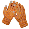 Miniatyrbild 1 av 2: Vinter Touch Screen Handskar Tjocka Varma Stickade Stretch Handskar Imitation Ull Full Finger Utomhus Skid Handskar