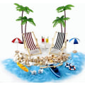 Miniatyrbillede 1 af 5: Strandlandskab miniature ornament