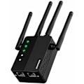 Pikkukuva 2 / 4: Tehokas langaton WiFi Range Extender - 1200 Mbps WiFi-toistin 2 Ethernet-portilla, WiFi Booster 5Ghz ja 2,4Ghz, WiFi
