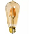 Miniatyrbilde 2 av 4: LED-pære, E27 retro Edison LED-retropære 4W ST64-pære nostalgisk antikk dekorativt lys varmhvit LED-pære, egnet