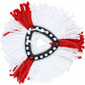 Pikkukuva 4 / 5: 4kpl Turbo Red Cotton Mopin pään mikrokuitumoppikorvaus pyörivään moppiin
