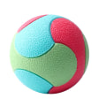 Miniatyrbilde 1 av 4: Bittbestandig sprettball, selvhelbredende trening, fargeblokkerende solid gummiball (diameter ca. 6,5 cm 5 stk),