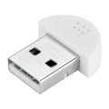 Miniatyrbillede 4 af 8: Bærbar USB Mini Studio Mikrofonadapter til PC - Hvid Lydoptagelsesmikrofon White