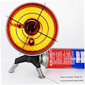 Miniatyrbilde 2 av 5: Gassvarmer komfyr, camping minivarmer -Cat bærbar gassvarmer adapter rustfritt stål varmeapparat for utendørs camping