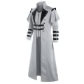Miniatyrbild 3 av 5: Steampunk Smokingjacka för män Gothic Coat Halloween Kostym 2XL Grey