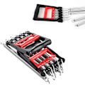 Miniatyrbillede 4 af 5: Dual-use strammer expander bodybuilding fitness udstyr fitness udstyr multifunktion modstand stål fjeder trækker muskler,