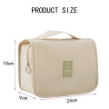 Miniatyrbillede 2 af 10: Kosmetiktaske Toilettaske BEIGE beige