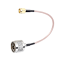 Miniatyrbillede 4 af 8: 1 stk. 15 cm RG316 Kabel: SMA Han til N Han Forbindelse