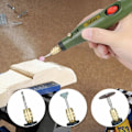Miniatyrbillede 1 af 5: Multi-værktøj slibende mini roterende værktøj 12V bærbar elektrisk slibemaskine 5000-15000 rpm Variabel hastighed roterende fræser med 24 At