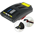 Miniatyrbild 1 av 5: LED-induktion starkt ljus Cap Clip Multifunktionell vattentät USB cap Light