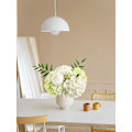 Miniatyrbillede 3 af 5: 3 stk 21 tommer hvid kunstig hortensia Large Real Touch Realistic Natural Hydrangea replikaer til hjemmefestdekoration