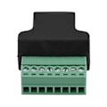 Miniatyrbillede 3 af 8: RJ45 Hun-stik til 8-bens Skrueklemme-stik til DVR Ethernet-forbindelse