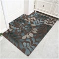 Miniatyrbilde 3 av 5: Nordic Abstract Floral Art Teppe, Sklisikker gulvmatte for stue, soverom, fasjonabelt kjøkkenteppe, gulvmatte (brun, 40*60),