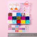 Miniatyrbillede 4 af 5: 15 Grids Color Soft Clay Håndlavet DIY Box