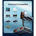 Miniatyrbilde 5 av 5: 5 multi-port billadere, smarttelefon billader, multi-USB billader med 1,5m kabel