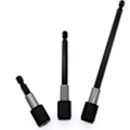 Miniatyrbilde 2 av 3: Quick Release Hex Quick Lock Rod Forlengelsesstang Adapterstang (3-delt sett (60/100/150)),