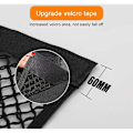 Miniatyrbillede 2 af 5: Car Mesh bagagerumsopbevaringspose (25*40 cm 4 STK)