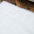 Pikkukuva 5 / 5: Ylellinen pehmeä lampaannahkainen tekoturkis yöpöytämatto