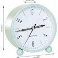 Miniatyrbild 2 av 5: Morgonväckarklocka, tyst, icke-tickande väckarklocka, reseväckarklockor med nattljus för pojkar och flickor, sovrum, O